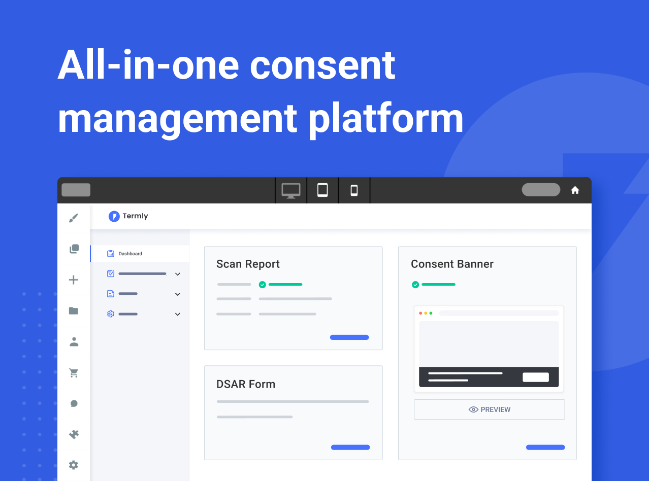 All-in-one consent management platform for SMBs and agencies